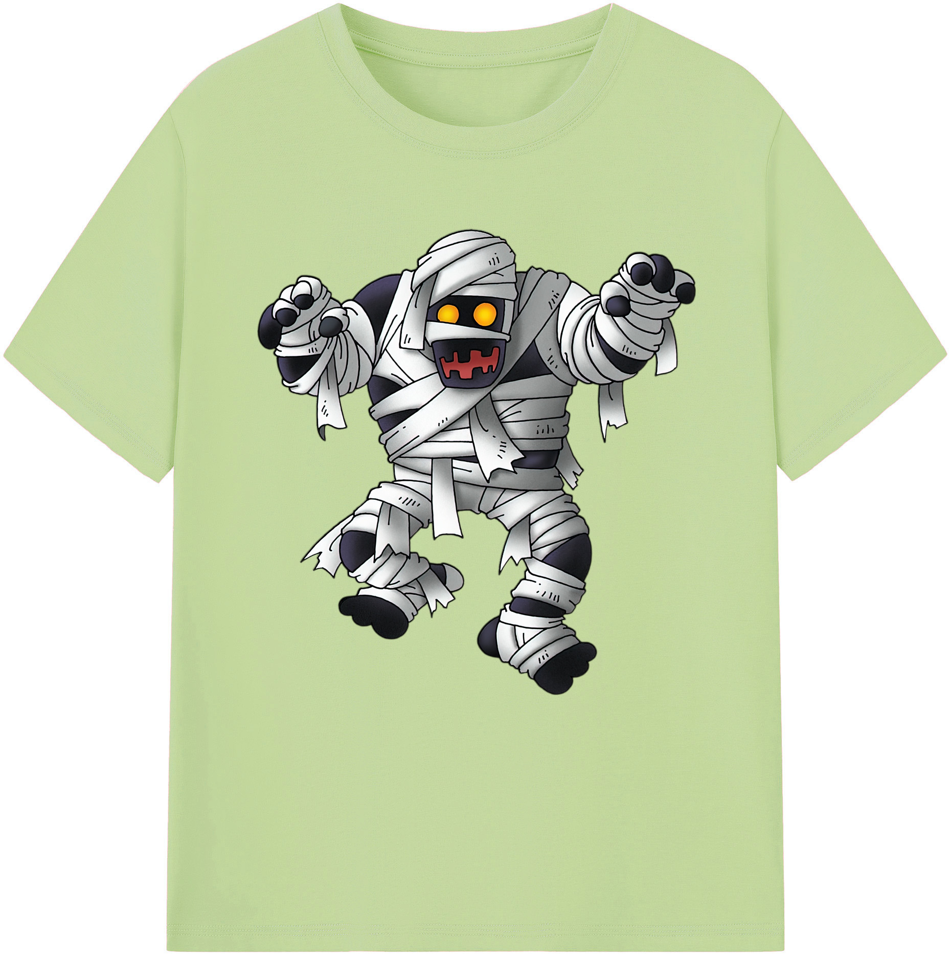 （画像用） ドラゴンクエスト Doragon Kuesuto Dragon Quest 綿100％半袖Tシャツ（フロントプリント）